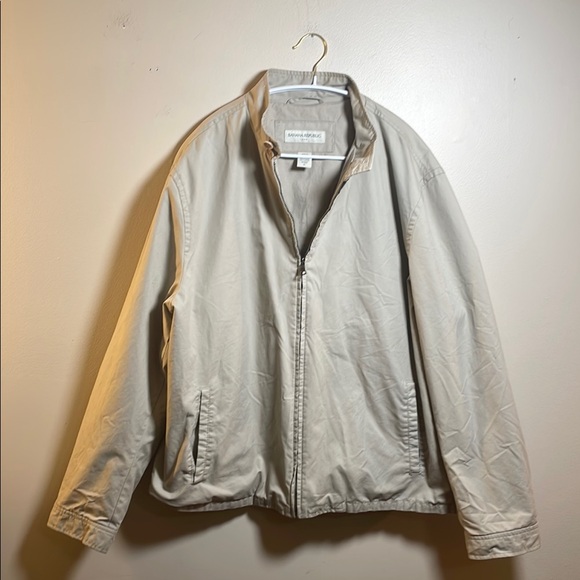 💕3/$50 BUNDLE Banana Republic Tan Lightweight Shirt Jacket Classic Style